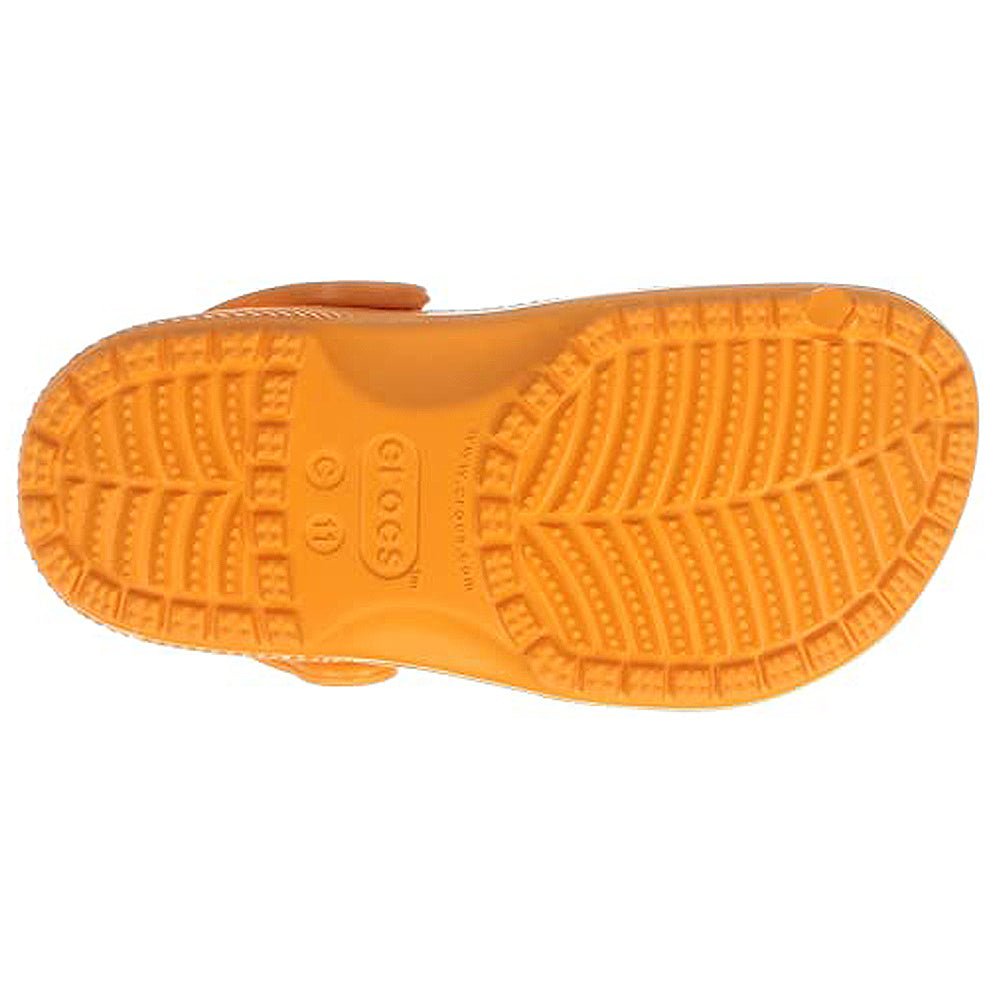 Crocs Classic Clog Seasonal Colors - Kids Orange Zing Shoe Deals Outlet