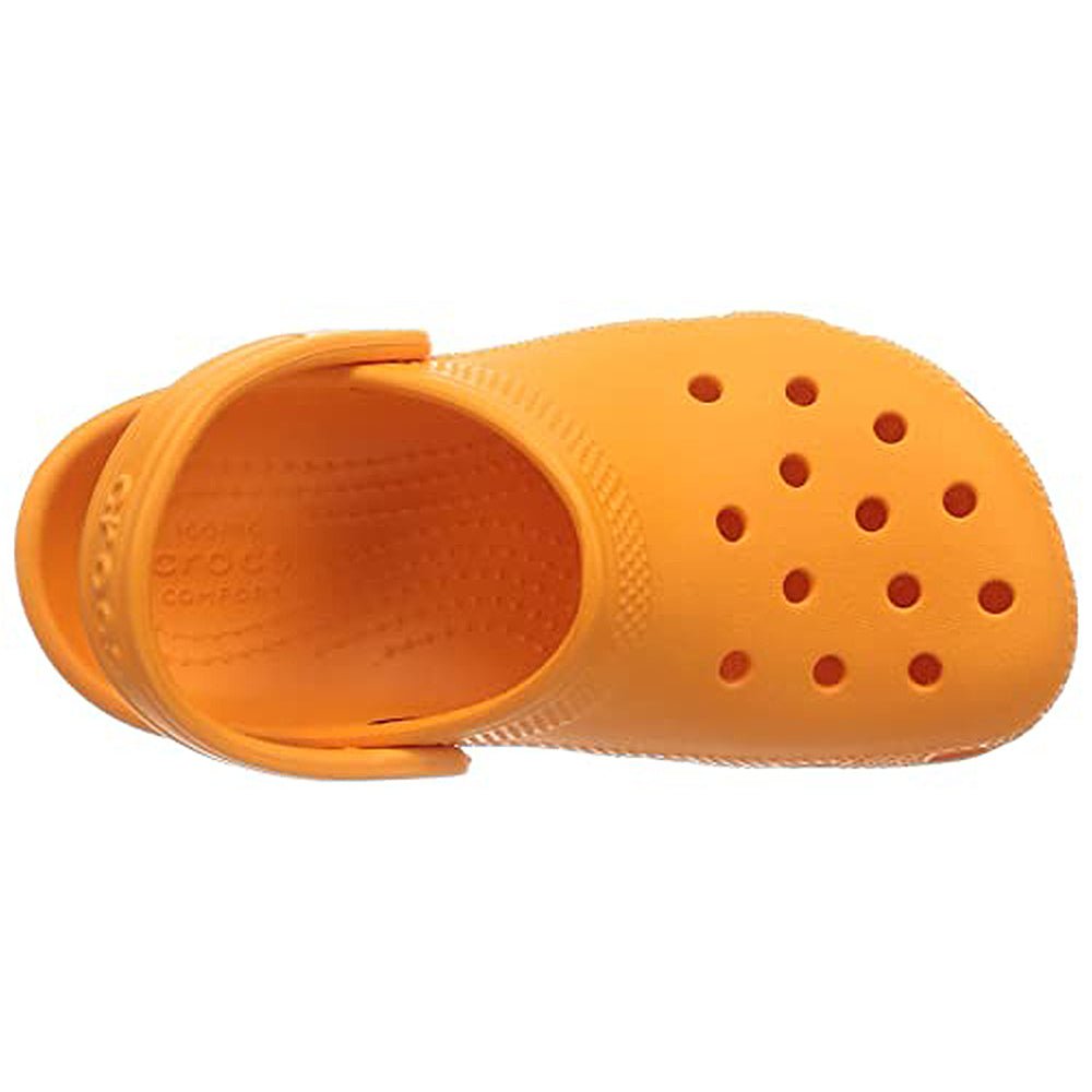 Crocs Classic Clog Seasonal Colors - Kids Orange Zing Shoe Deals Outlet