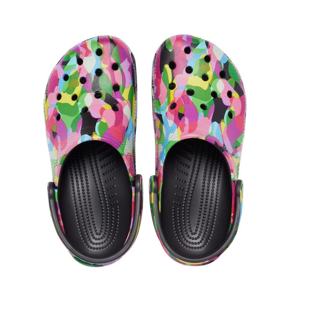 Crocs Classic Clog - Unisex Black/Bubble Block Shoe Deals Outlet