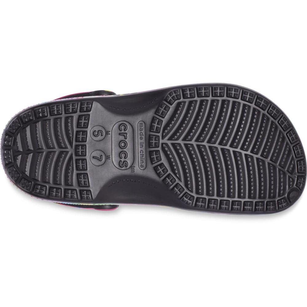 Crocs Classic Clog - Unisex Black/Bubble Block Shoe Deals Outlet
