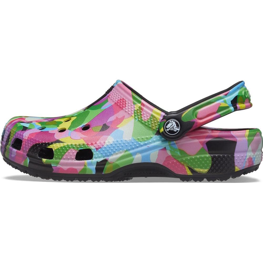 Crocs Classic Clog - Unisex Black/Bubble Block Shoe Deals Outlet