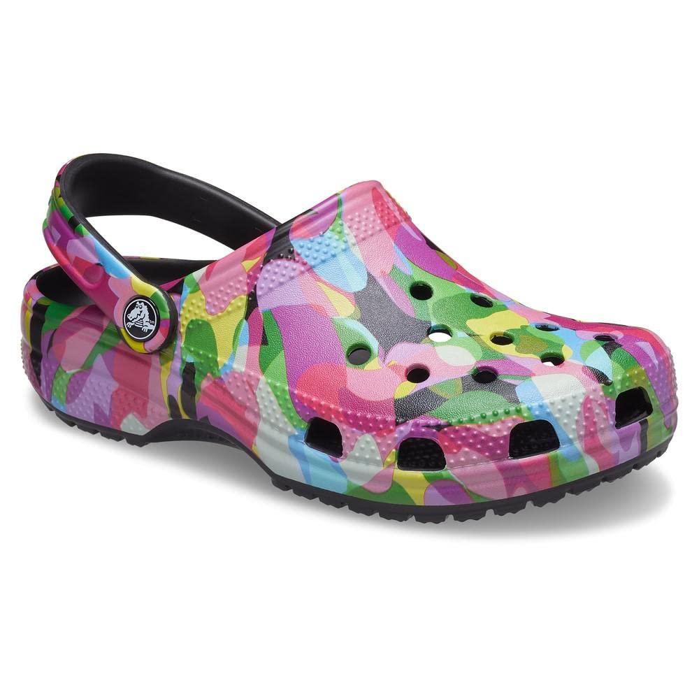 Crocs Classic Clog - Unisex Black/Bubble Block Shoe Deals Outlet