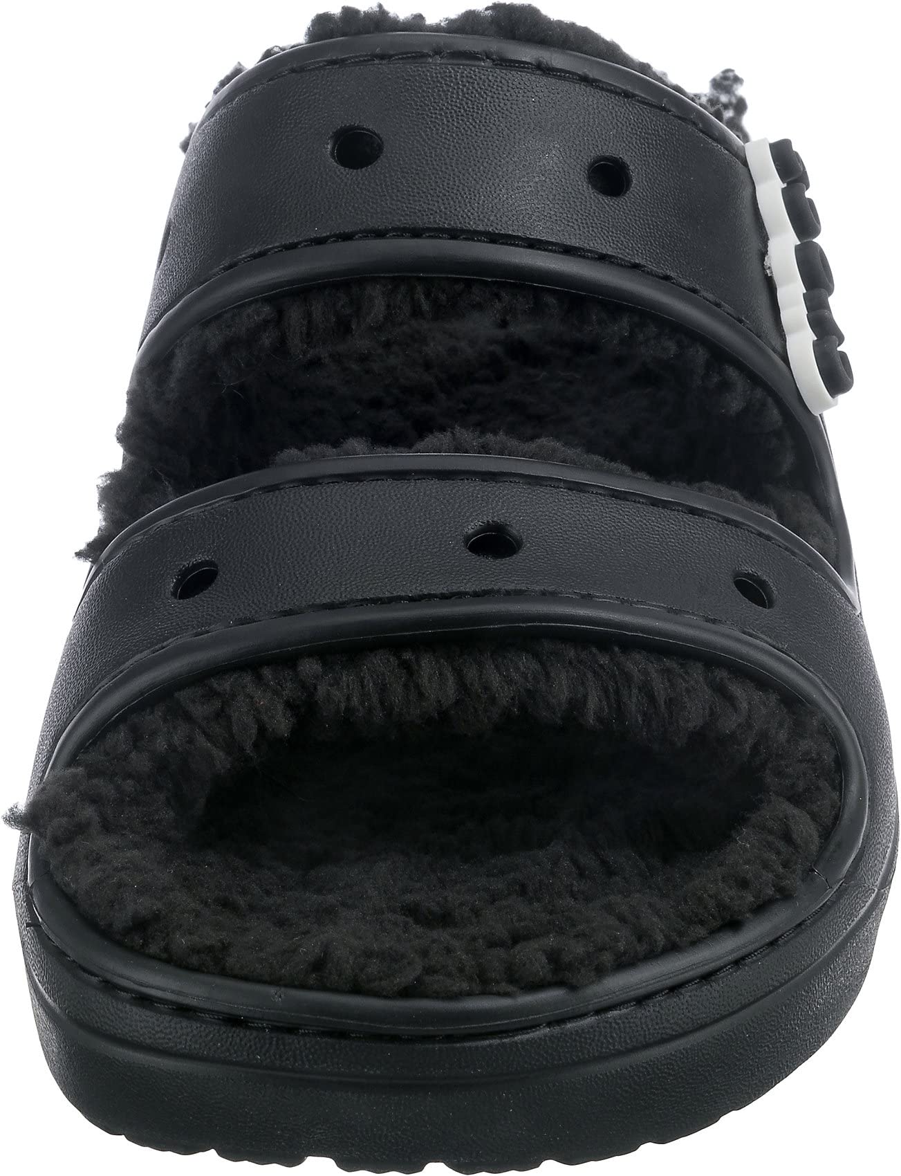 Crocs Classic Cozzzy Sandal - Men's Black Shoe Deals Outlet