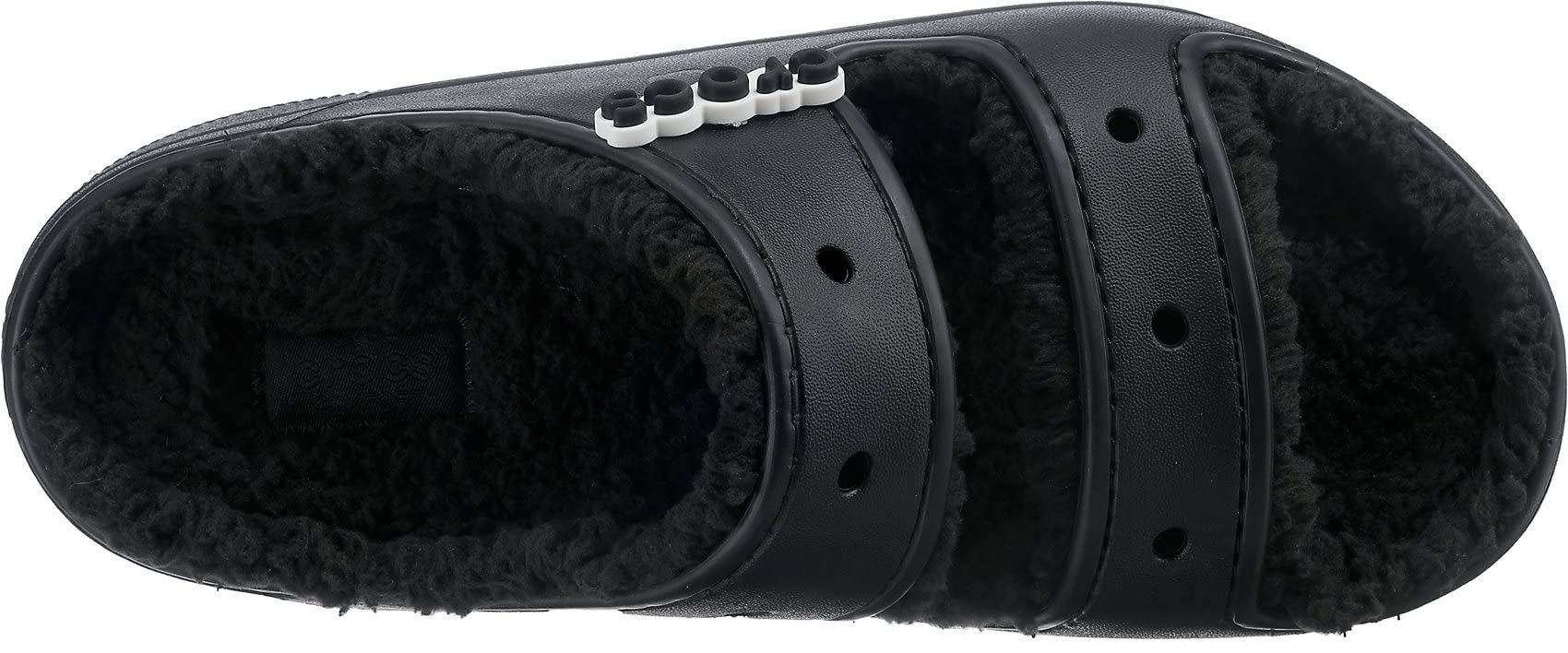 Crocs Classic Cozzzy Sandal - Men's Black Shoe Deals Outlet