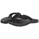 Chaco Classic Flip - Men's Solid Black Shoe Deals Outlet