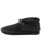 Minnetonka Classic Fringe Softsole Boot - Women's Softsole Black Shoe Deals Outlet