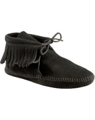 Minnetonka Classic Fringe Softsole Boot - Women's Softsole Black Shoe Deals Outlet