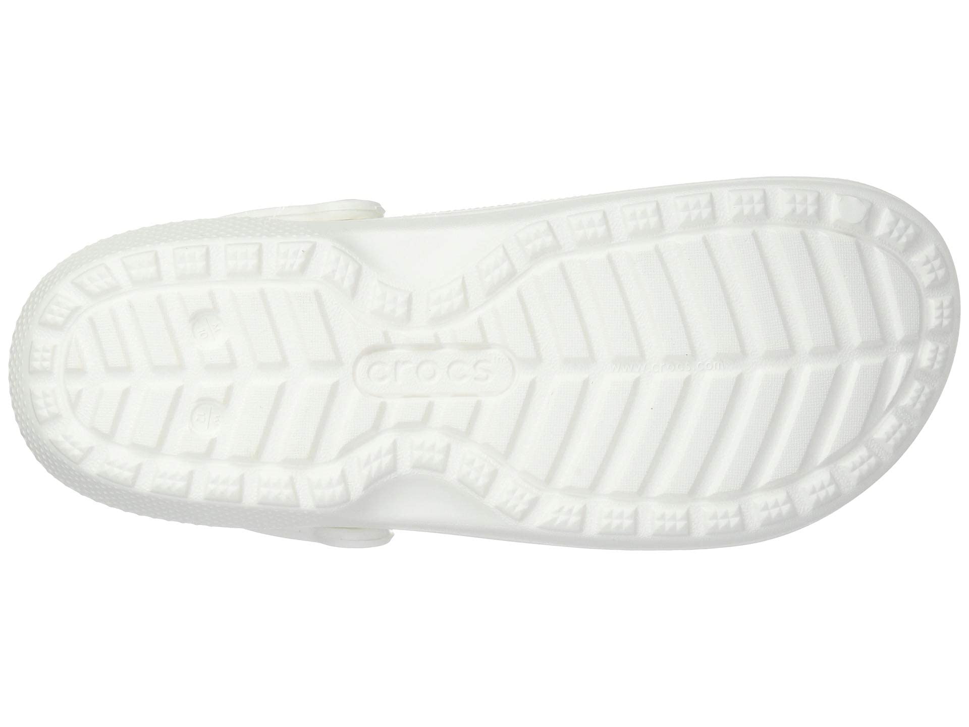 Crocs Classic Lined Clog - Men's White/Grey Shoe Deals Outlet