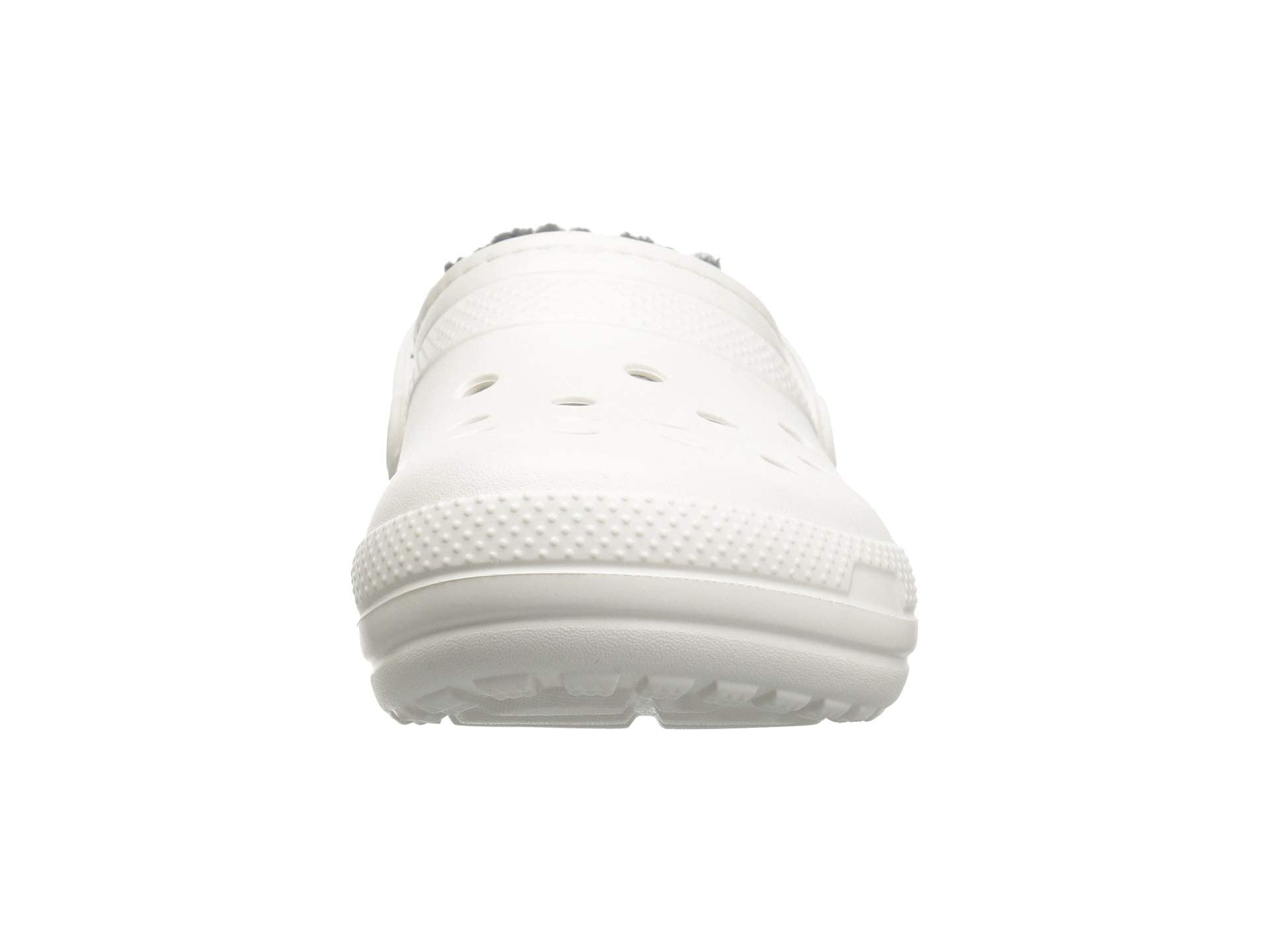 Crocs Classic Lined Clog - Men's White/Grey Shoe Deals Outlet
