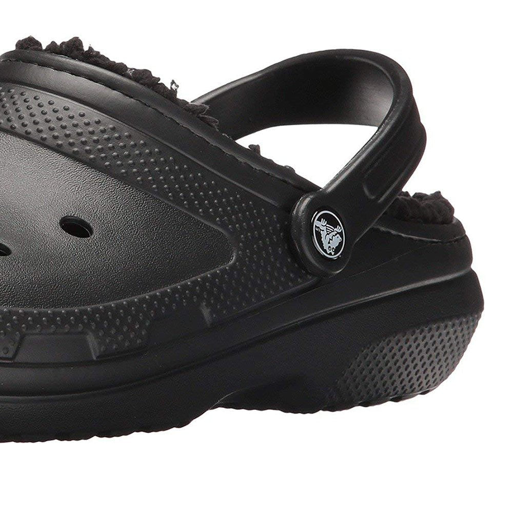 Crocs Classic Lined Clog - Unisex Black/Black Shoe Deals Outlet