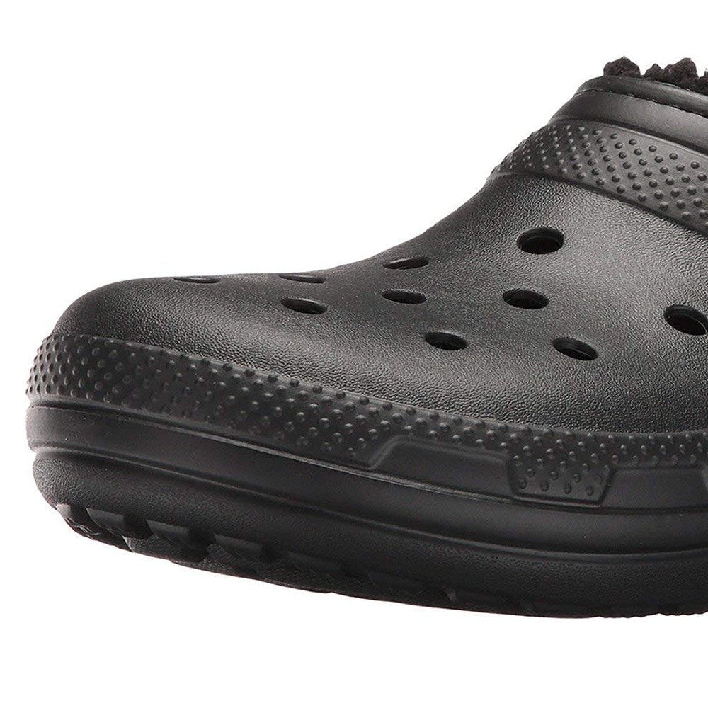 Crocs Classic Lined Clog - Unisex Black/Black Shoe Deals Outlet