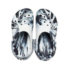 Crocs Classic Marbled Clog - Kids Black/White Shoe Deals Outlet