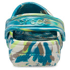 Crocs Classic Marbled Clog - Kids Limeade/Multi Shoe Deals Outlet