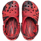 Crocs Classic Marbled Clog - Kids Pepper/Black Shoe Deals Outlet