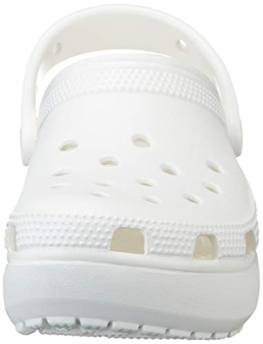 Crocs Classic Platform Clogs - Women's White Shoe Deals Outlet