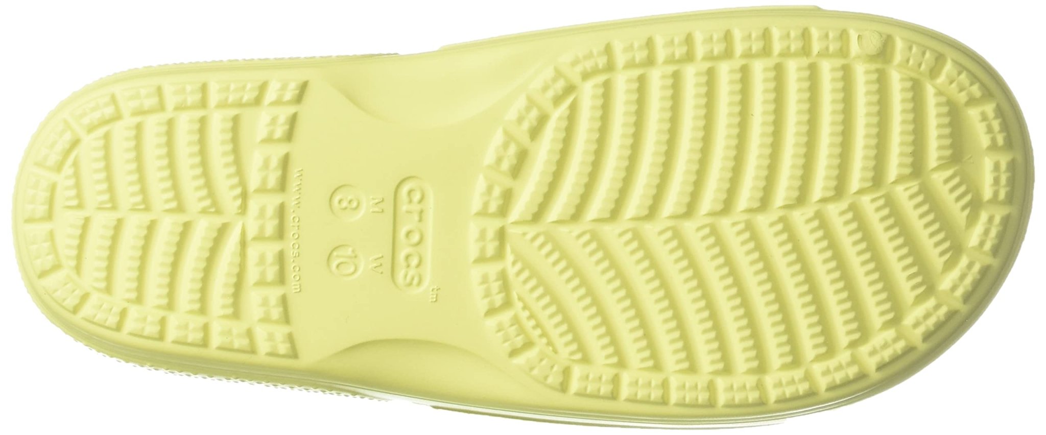Crocs Classic Slide - Unisex Yellow Shoe Deals Outlet