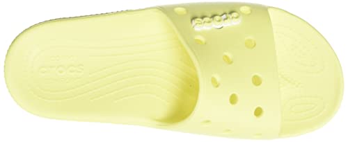 Crocs Classic Slide - Unisex Yellow Shoe Deals Outlet