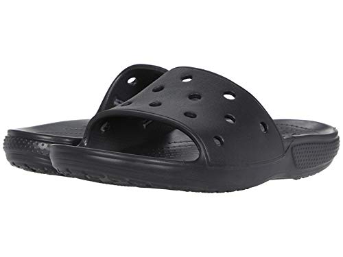Crocs Classic Slide - Unisex Black Shoe Deals Outlet
