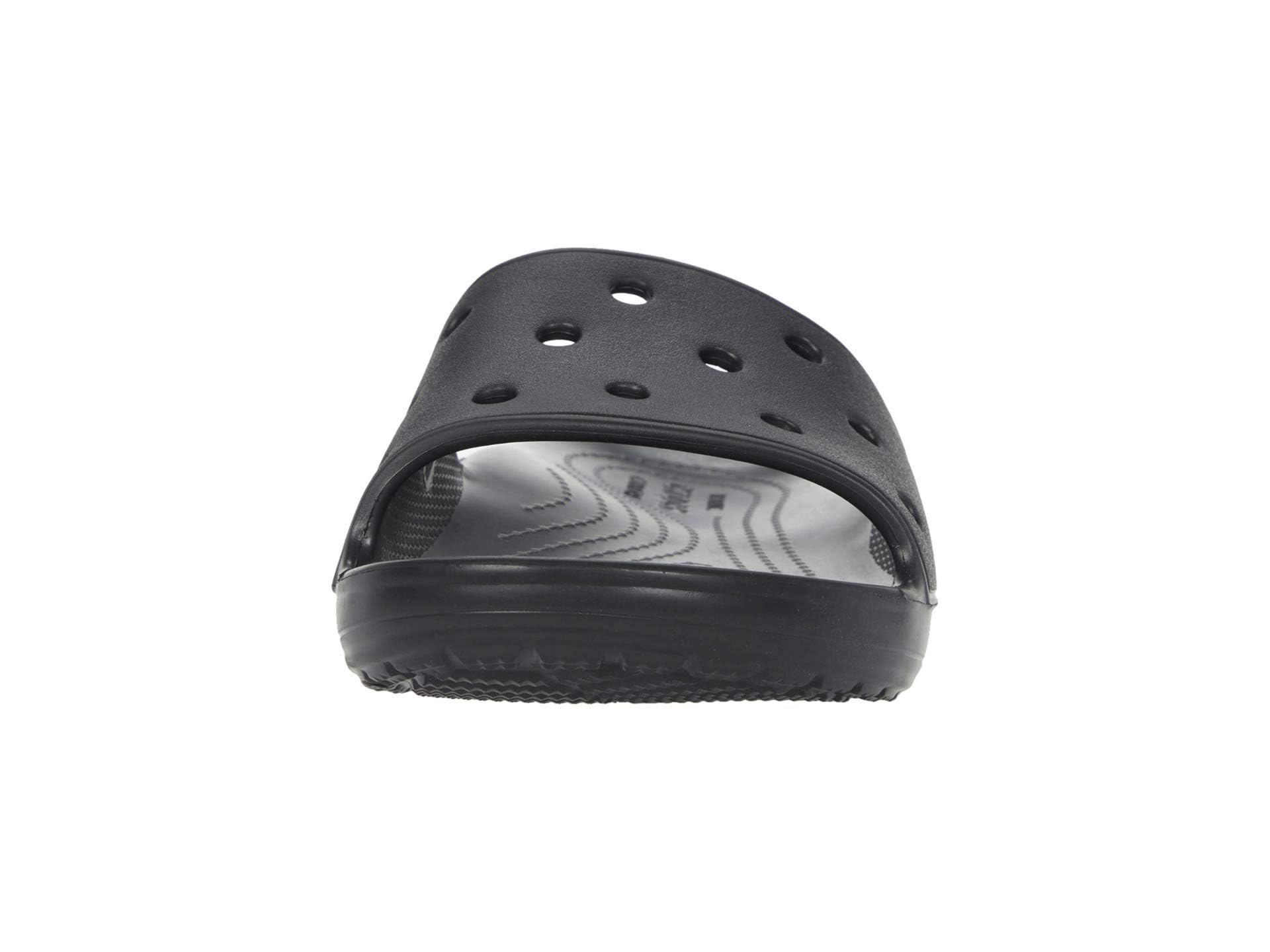 Crocs Classic Slide - Unisex Black Shoe Deals Outlet