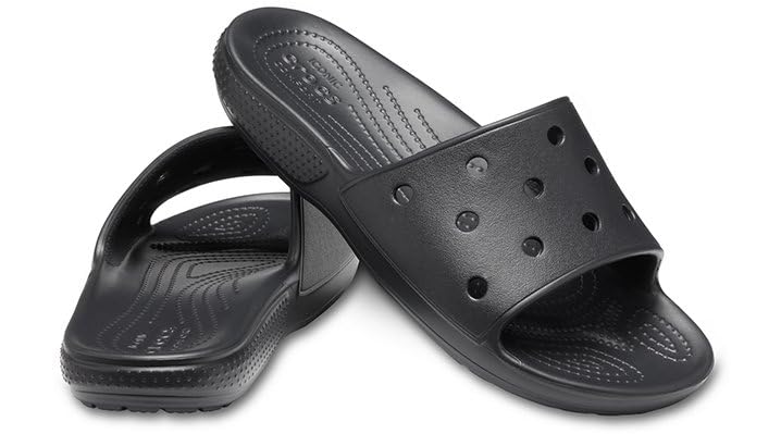 Crocs Classic Slide - Unisex Black Shoe Deals Outlet