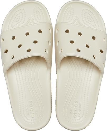 Crocs Classic Slide - Unisex Bone Shoe Deals Outlet