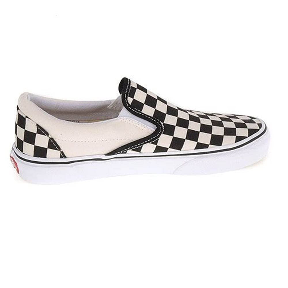Vans Classic Slip - On - Unisex Black/Off White Checkerboard Shoe Deals Outlet