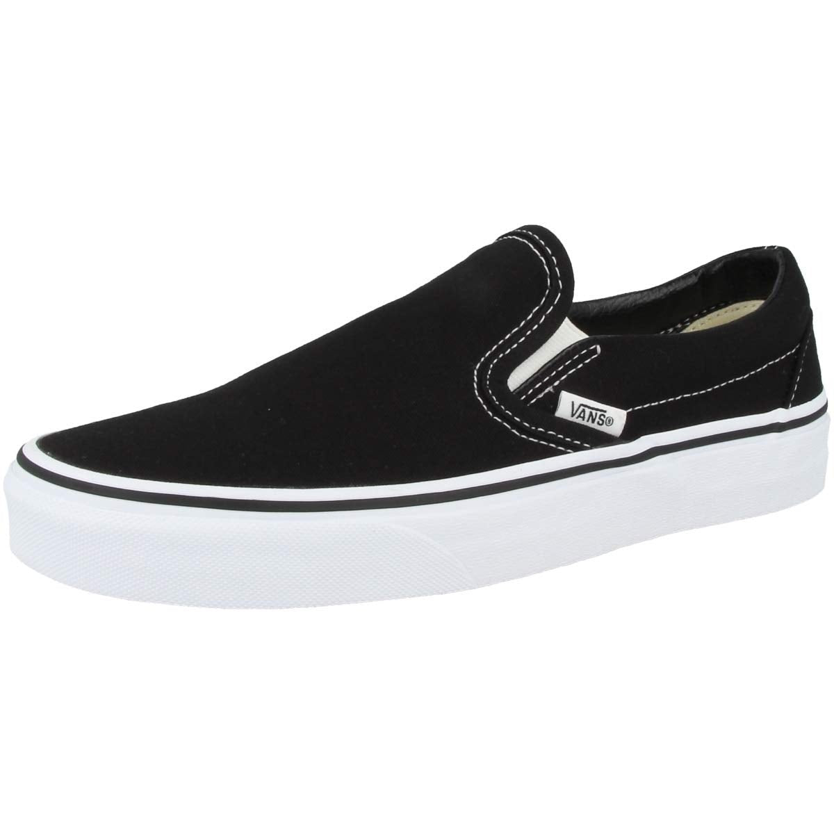Vans Classic Slip - On - Unisex Black/Off White Checkerboard Shoe Deals Outlet
