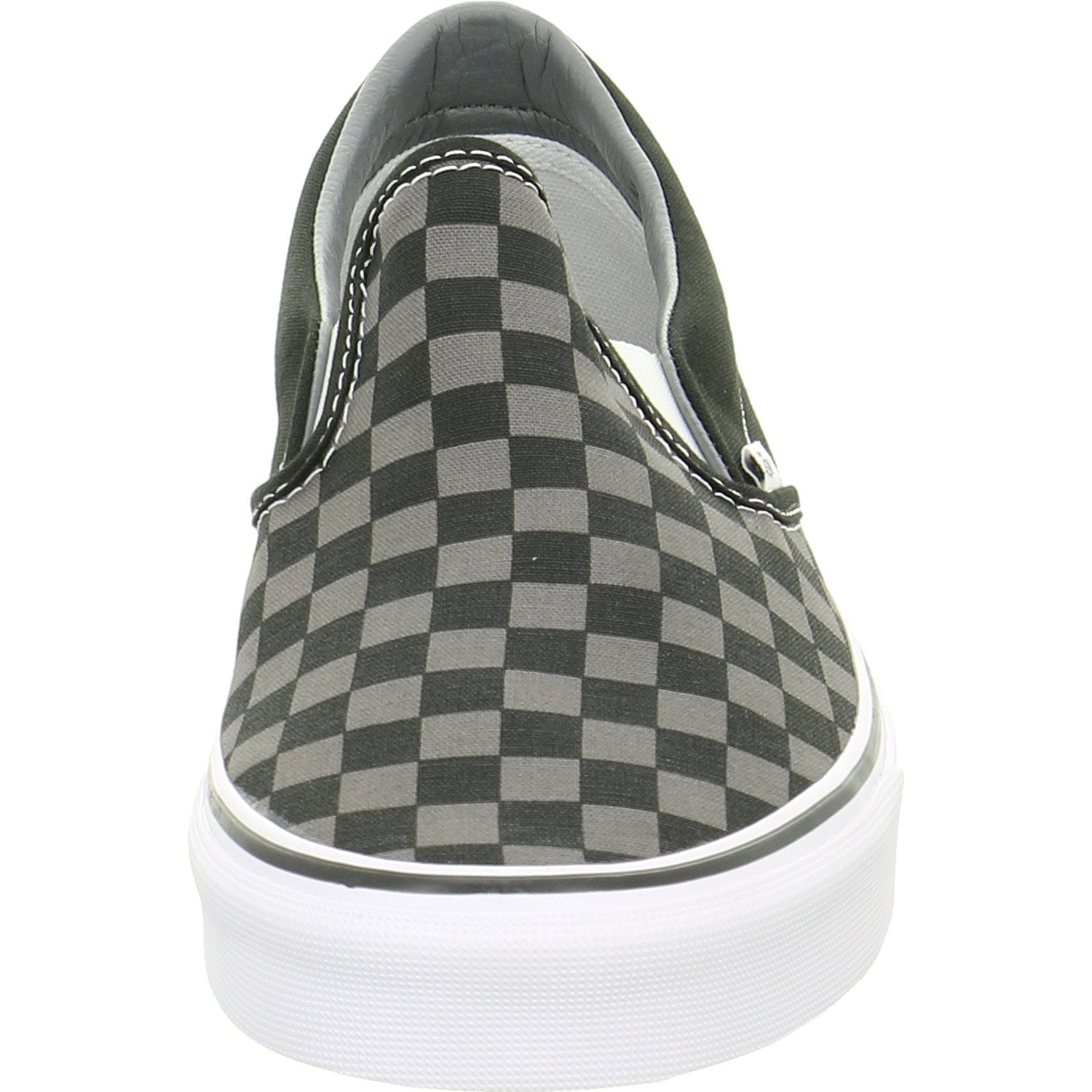 Vans Classic Slip - On - Unisex Black/Pewter Checkerboard Shoe Deals Outlet