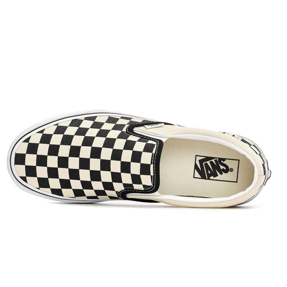 Vans Classic Slip - On - Unisex Black/Off White Checkerboard Shoe Deals Outlet