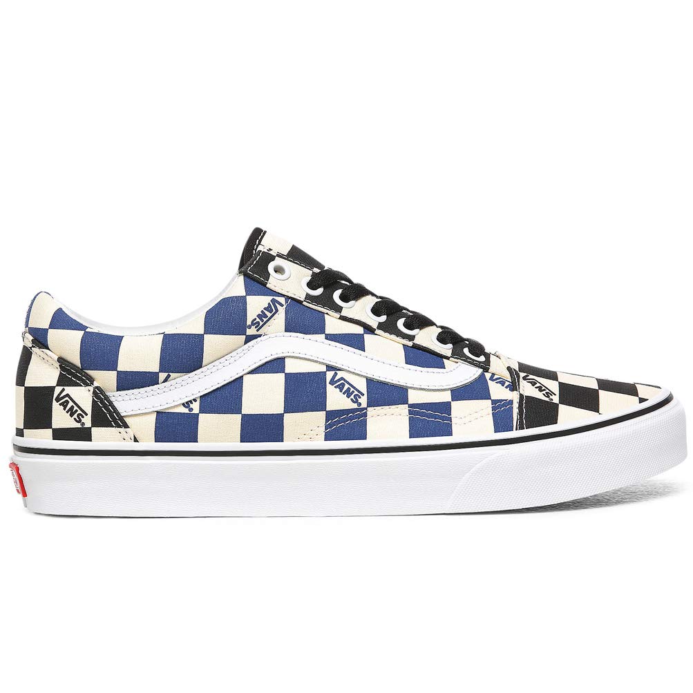 Vans Classic Slip - On - Unisex Big Check Black/Navy Shoe Deals Outlet