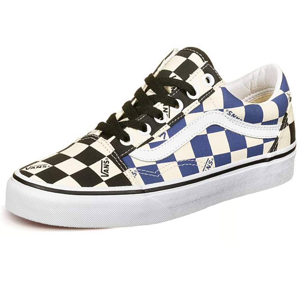 Vans Classic Slip - On - Unisex Big Check Black/Navy Shoe Deals Outlet