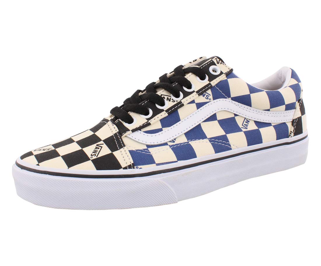 Vans Classic Slip - On - Unisex Big Check Black/Navy Shoe Deals Outlet