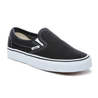 Vans Classic Slip - On - Unisex Black/White Shoe Deals Outlet