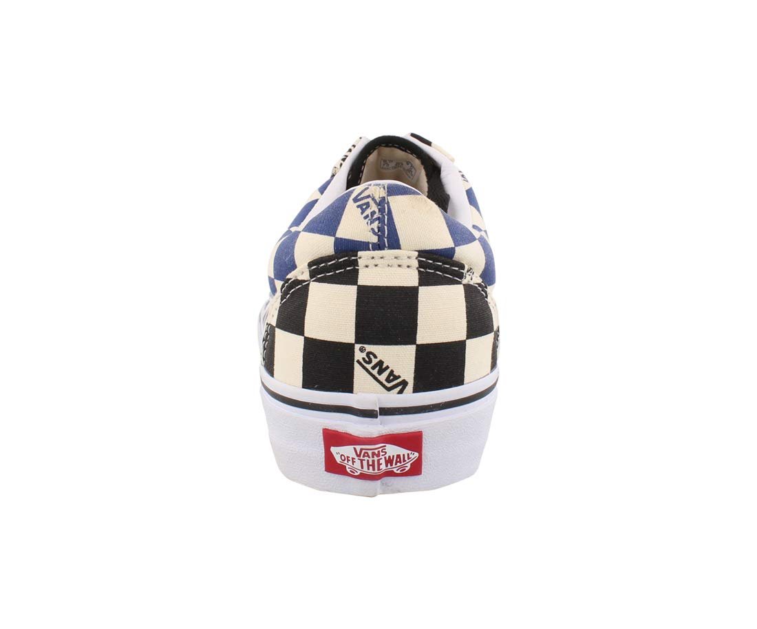 Vans Classic Slip - On - Unisex Big Check Black/Navy Shoe Deals Outlet