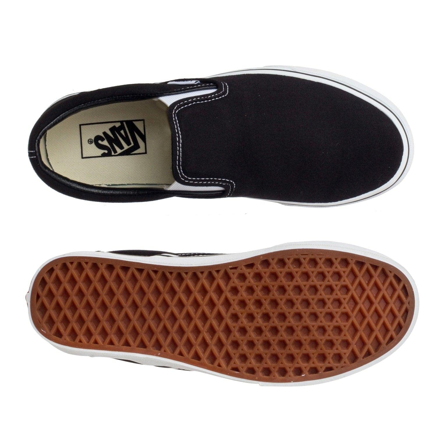 Vans Classic Slip - On - Unisex Black Shoe Deals Outlet