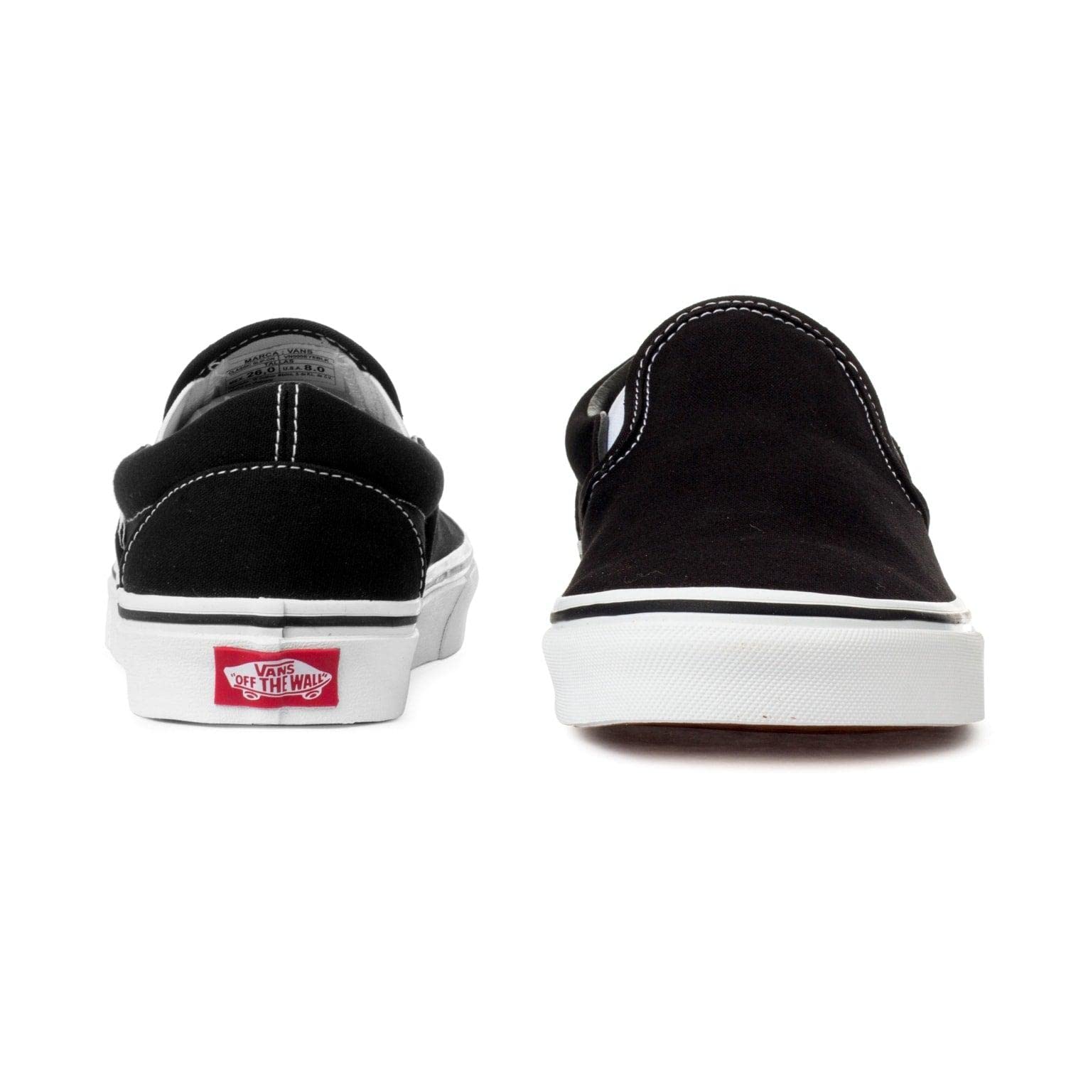 Vans Classic Slip - On - Unisex Black Shoe Deals Outlet