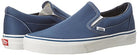 Vans Classic Slip - On - Unisex Navy Shoe Deals Outlet