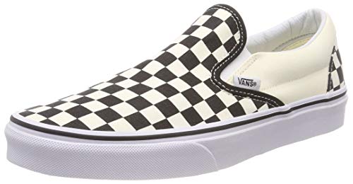 Vans Classic Slip - On - Unisex Black/Off White Checkerboard Shoe Deals Outlet