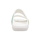 Crocs Classic Spray Dye Sandal - Unisex White/Spray Dye Shoe Deals Outlet