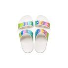 Crocs Classic Spray Dye Sandal - Unisex White/Spray Dye Shoe Deals Outlet