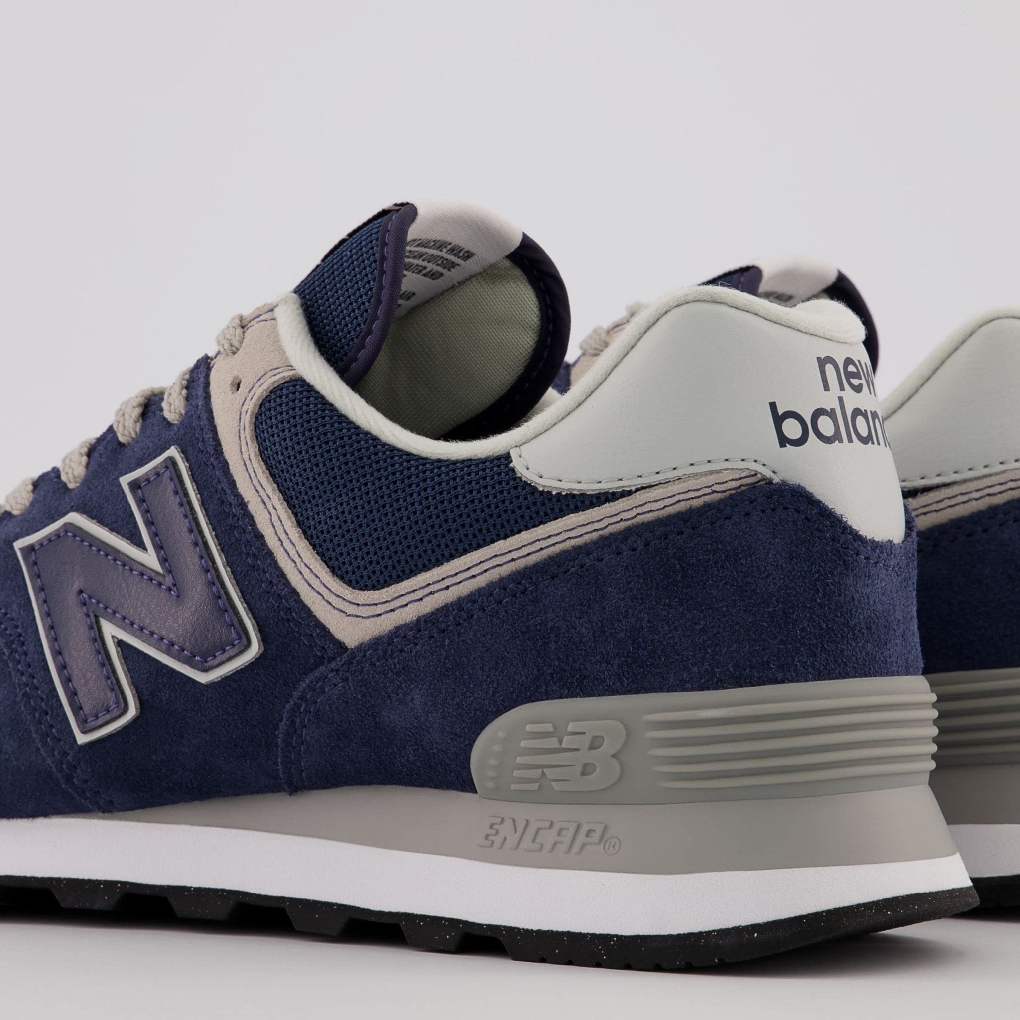 New Balance Classics 574 - Men's Core Navy/White Shoe Deals Outlet