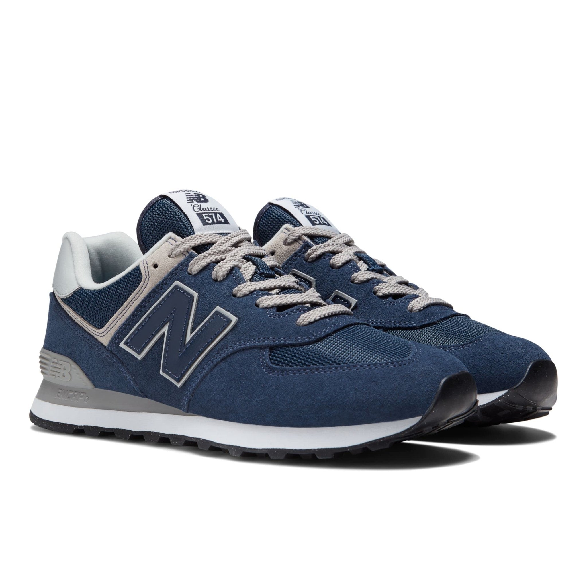 New Balance Classics 574 - Men's Core Navy/White Shoe Deals Outlet