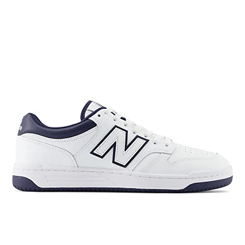 New Balance Classics V1 - Men's White/Navy Shoe Deals Outlet