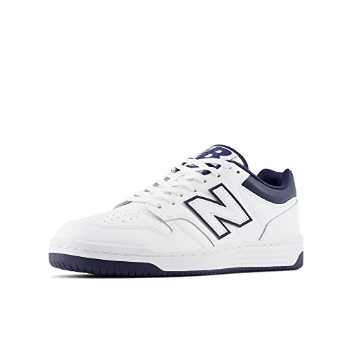 New Balance Classics V1 - Men's White/Navy Shoe Deals Outlet