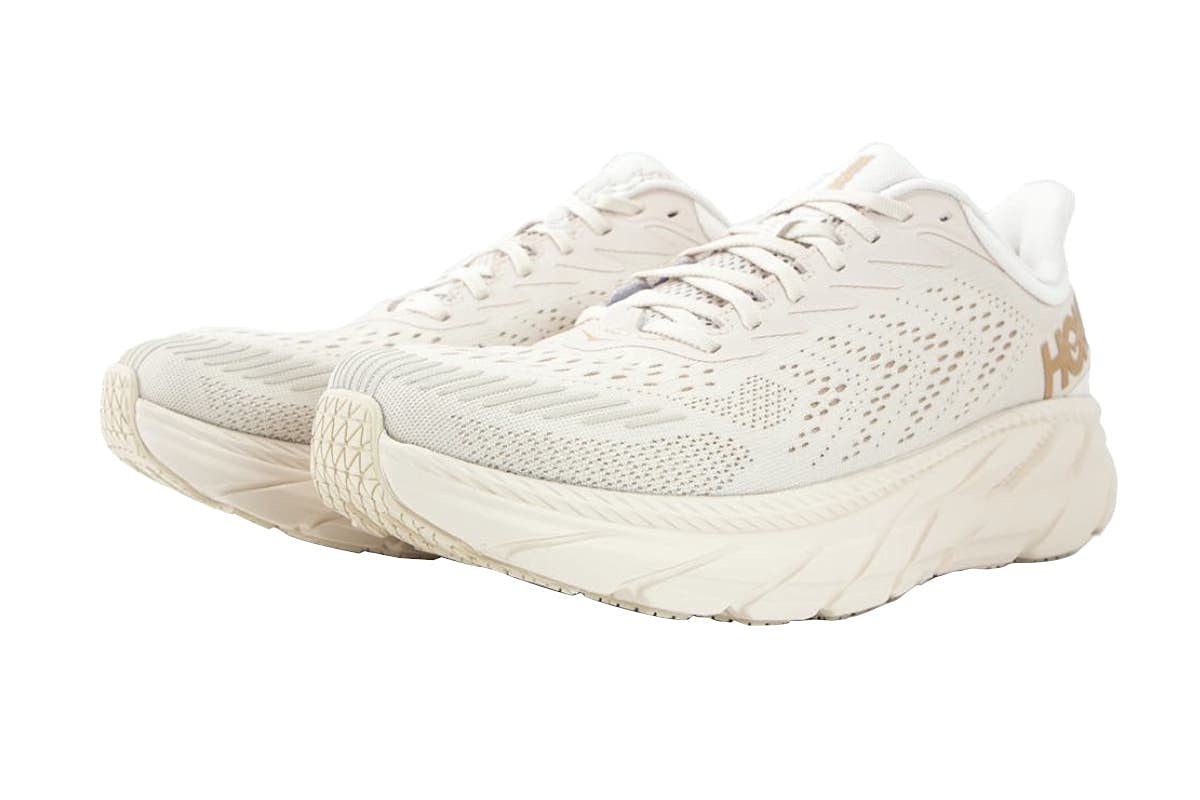 Hoka Clifton 7 - Men's Off White/Bronze Shoe Deals Outlet