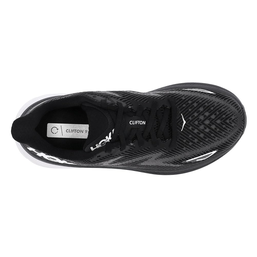 Hoka CLIFTON 9 - Men's Black /Black Shoe Deals Outlet