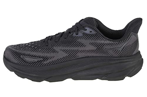 Hoka CLIFTON 9 - Men's Black /Black Shoe Deals Outlet