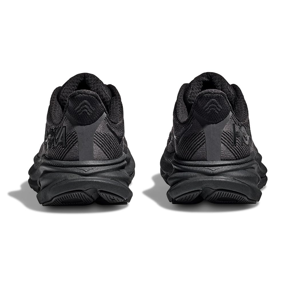 Hoka CLIFTON 9 - Men's Black /Black Shoe Deals Outlet