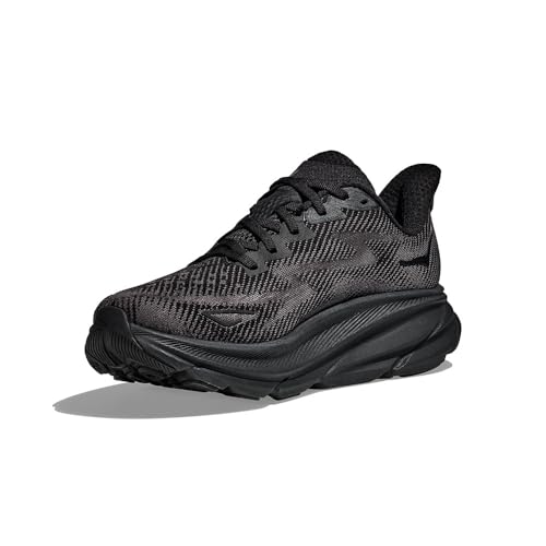 Hoka CLIFTON 9 - Men's Black /Black Shoe Deals Outlet