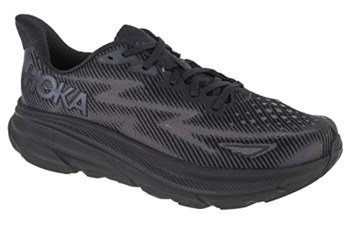 Hoka CLIFTON 9 - Men's Black /Black Shoe Deals Outlet